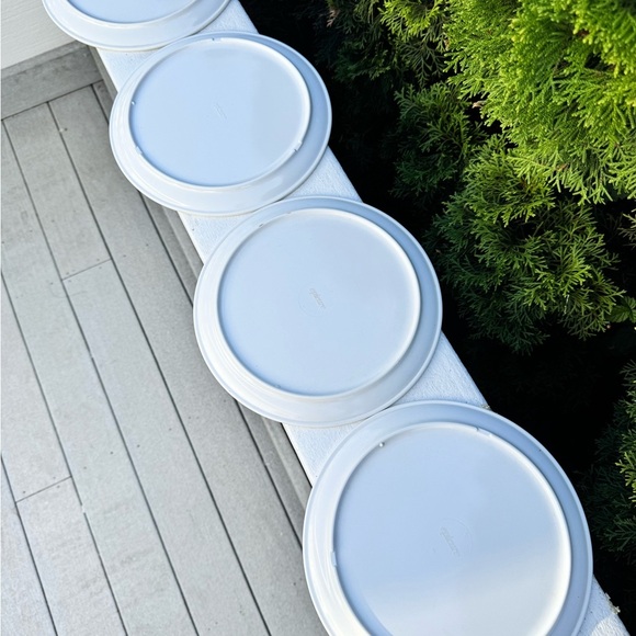 Vintage Strawberry Melamine Dinner Plate Set of 4 EPICURE Floral MCM 60s 70s - Picture 6 of 7